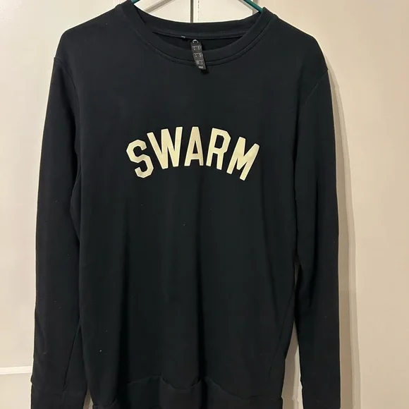 adidas Black Crew Neck Sweater - Picture 2 of 4